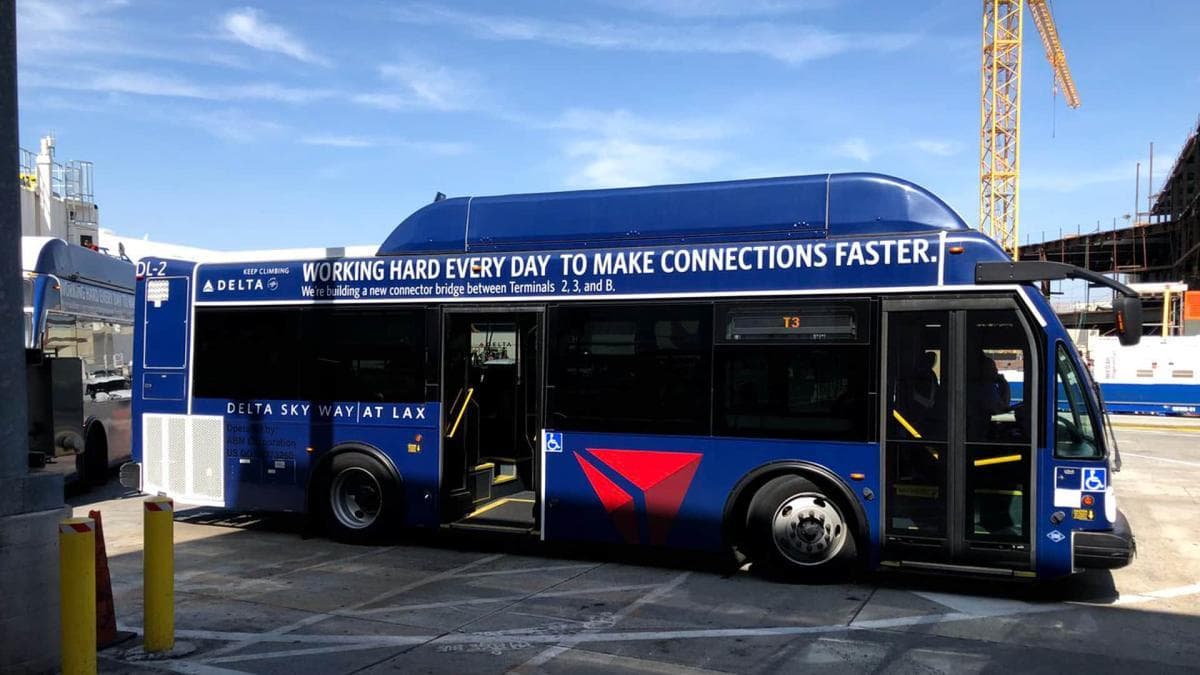 Delta Air Lines vehicle and fleet graphics
