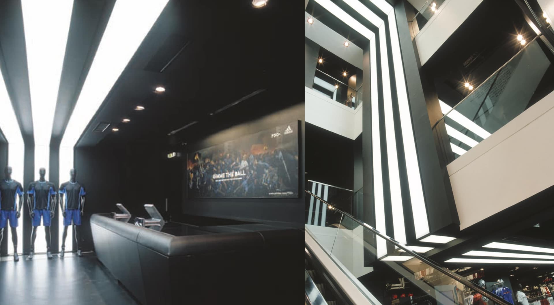 Adidas Sports Performance flagship concept store