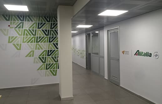 Rebranding in offices