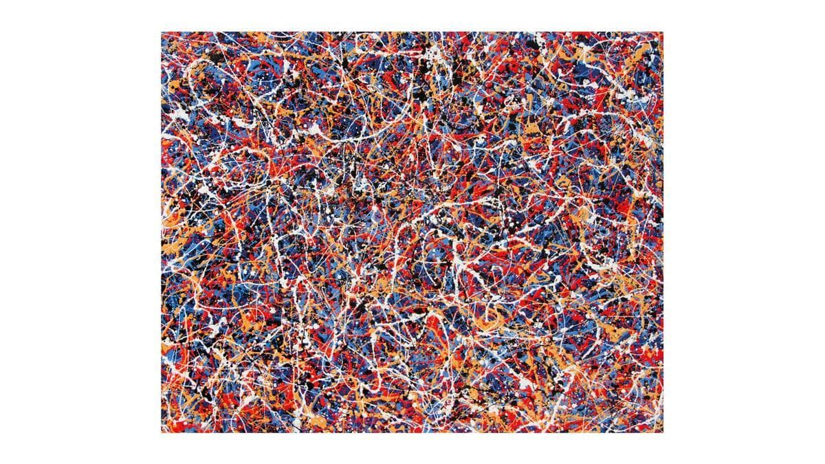 LIVE UNITED, 60" X 48" PPG Aerospace Paint on Commercial Aircraft Aluminum, by Adam Pinsley